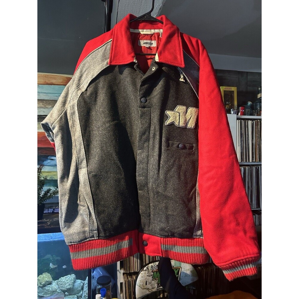 Vintage Mecca Varsity Letterman Wool Jacket - Very Rare Collab W/ Hawaiian Punch